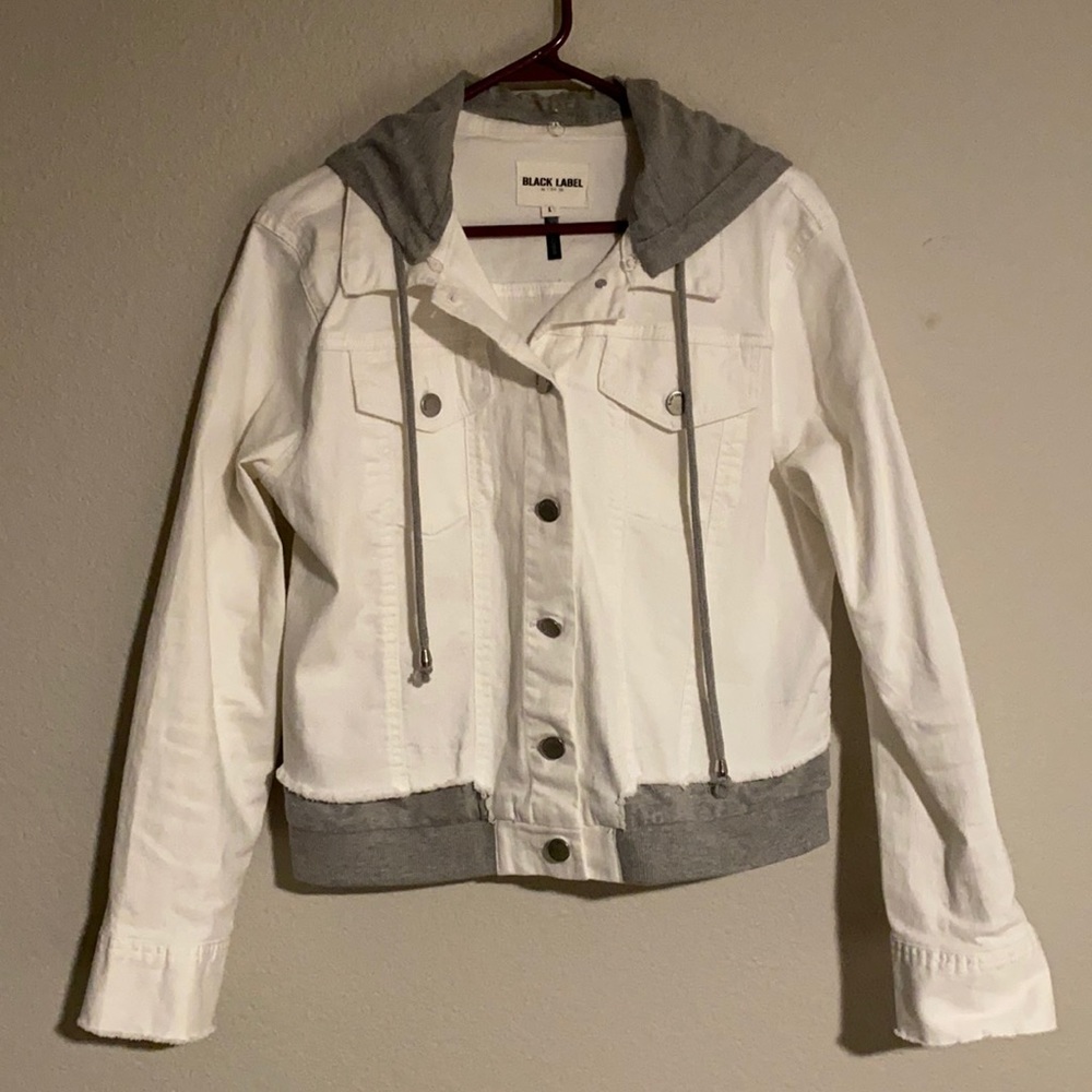 Nanamacs white jeans jacket
